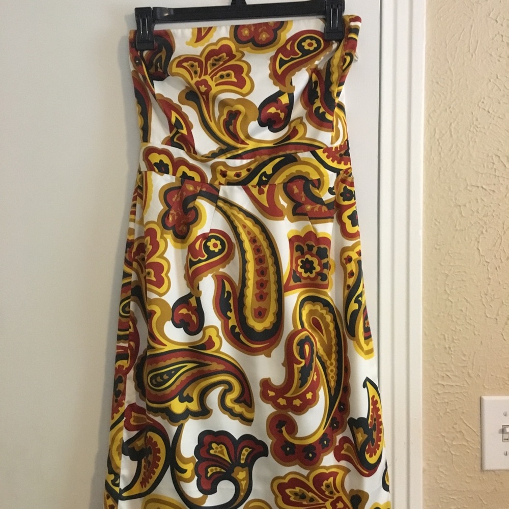 Strapless Banana Republic Dress